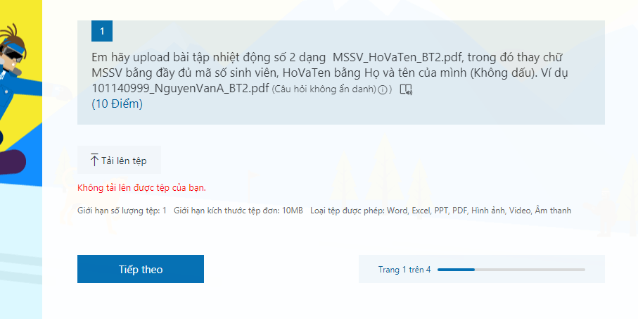 File upload errors - Microsoft Q&A