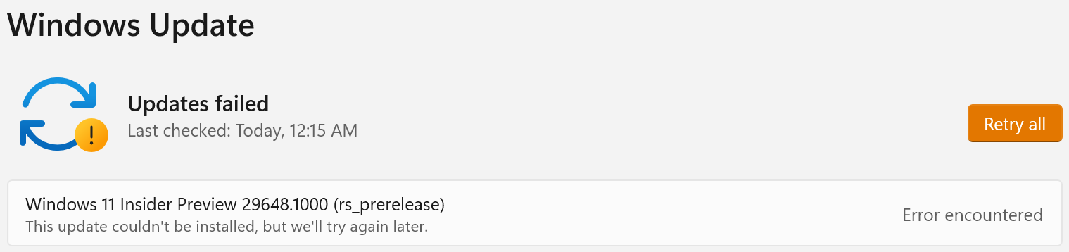 Screenshot 2026-08-18 update failed