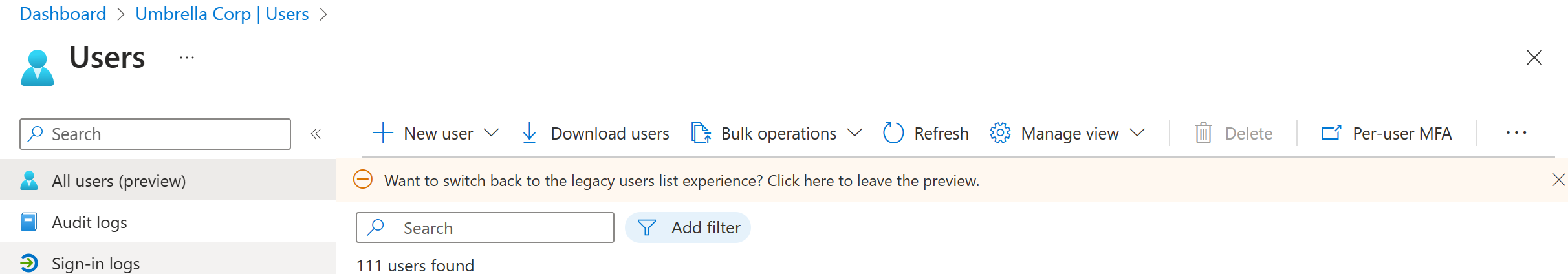 Enhanced user management feature not turn on. unable to create custom ...