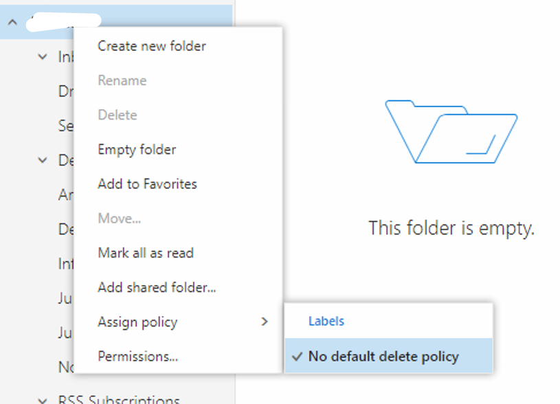 cleaning old items in mailbox Microsoft Q&A