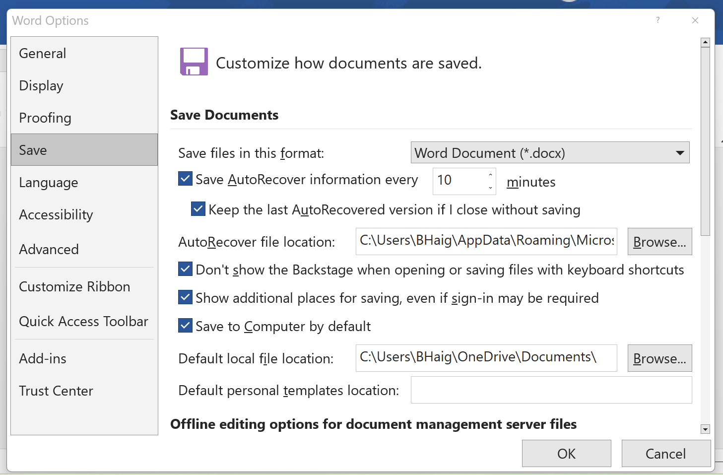 Save Word All