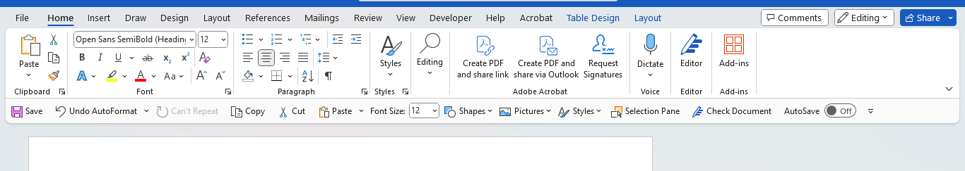 Reduced width of Styles pane in Word - Microsoft Q&A