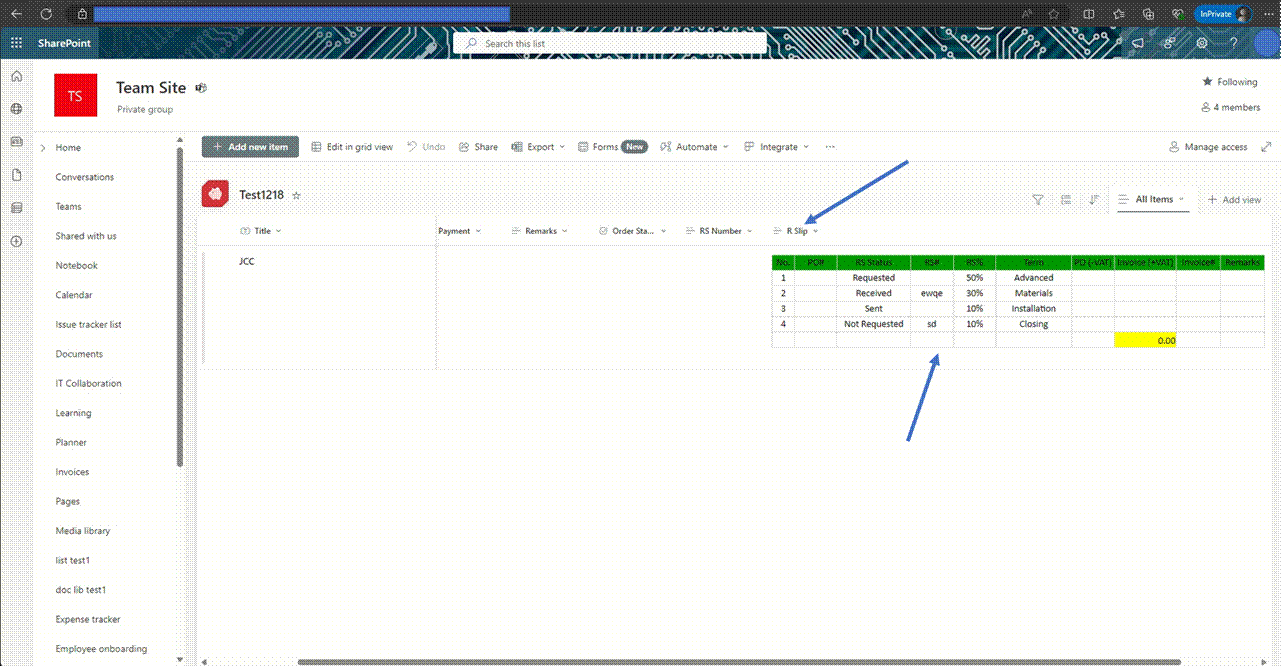 How to edit multi line text type column with enhanced rich text enabled ...