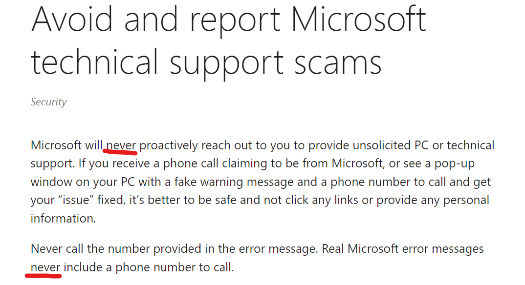 Scam email: - Microsoft Q&A