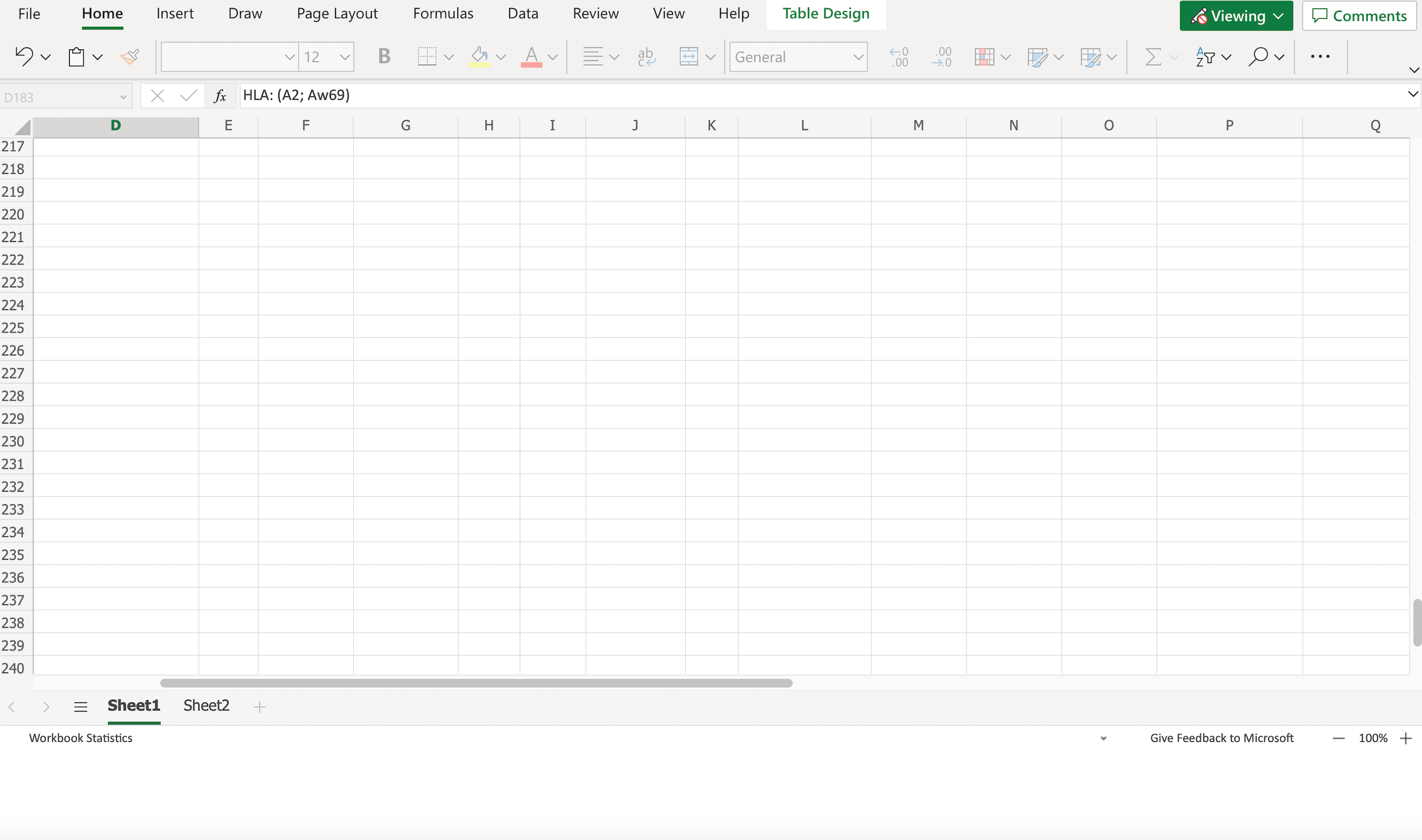 Bottom ribbon in excel web based version is too large, how do I reduce ...