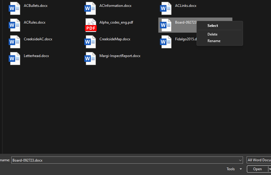 How to Rename a Word Document in Late 2023 - Microsoft Q&A
