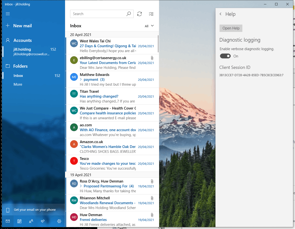 Windows mail 