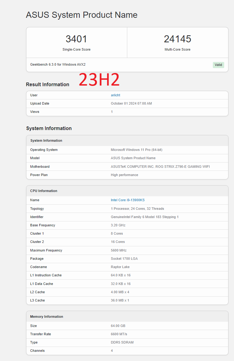 New Windows 11 Pro 24H2 update has decreased CPU multi-threaded ...
