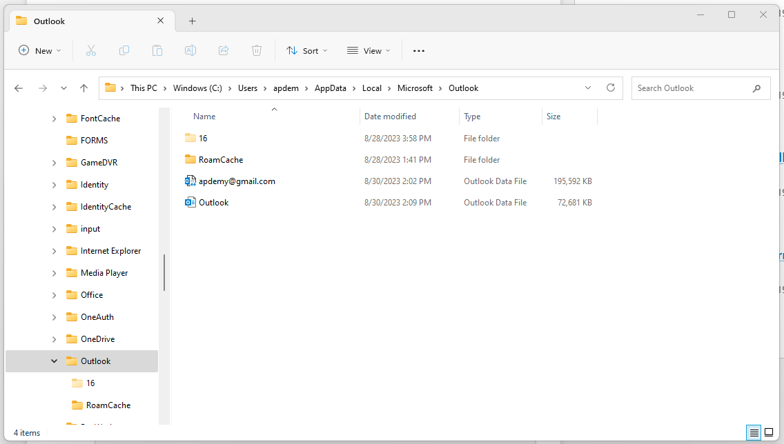 How to get Outlook files back after crash - Microsoft Q&A