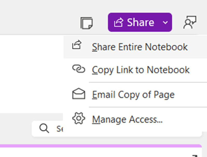 How to share OneNote content with other people once I have created it ...