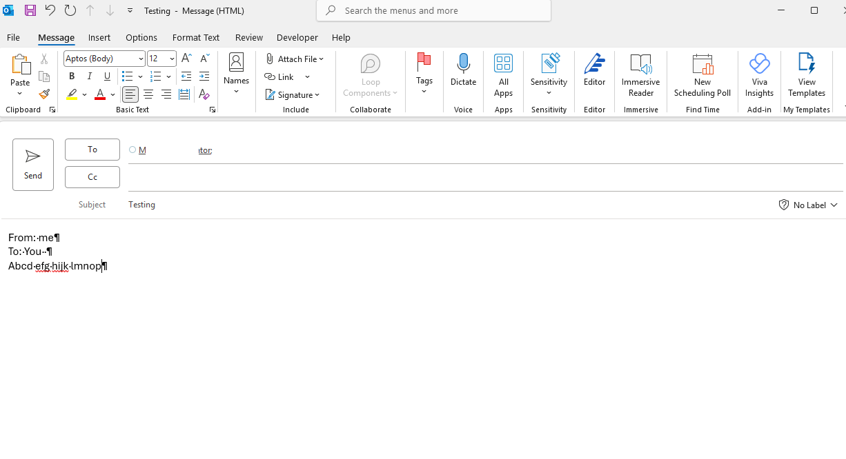 How do I restore my default format when writing emails? Accidentally ...