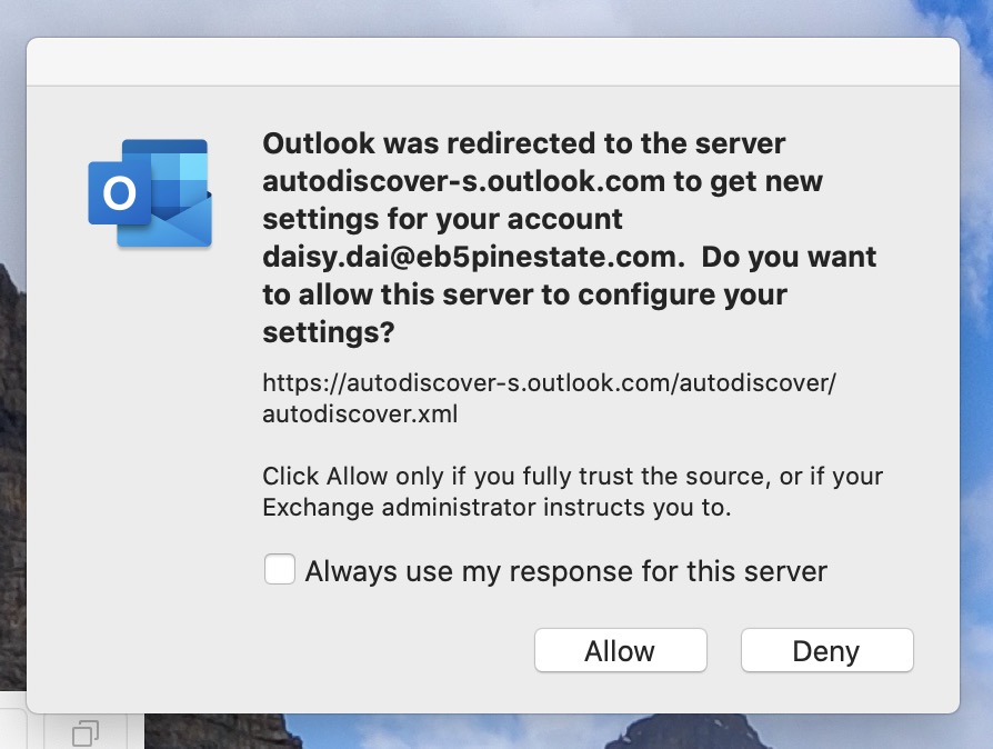 Outlook Server Problem - Microsoft Q&A