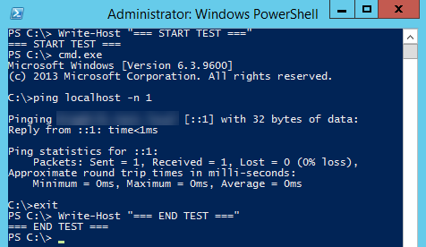 running a cmd within powershell - Microsoft Q&A