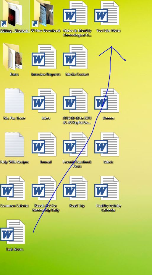 Why do Word files get relocated on desktop after I open a document and ...