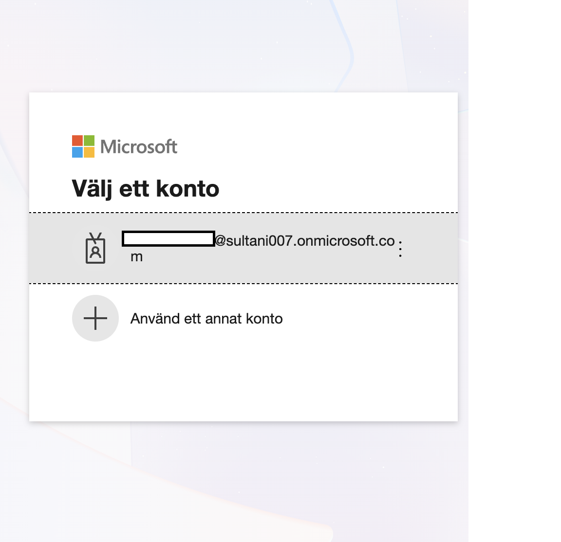 Användarens bild