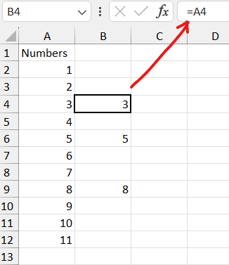 How can you copy and paste adjacent cell data from one column to ...
