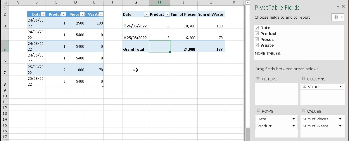 Merging rows using power query? - Microsoft Q&A
