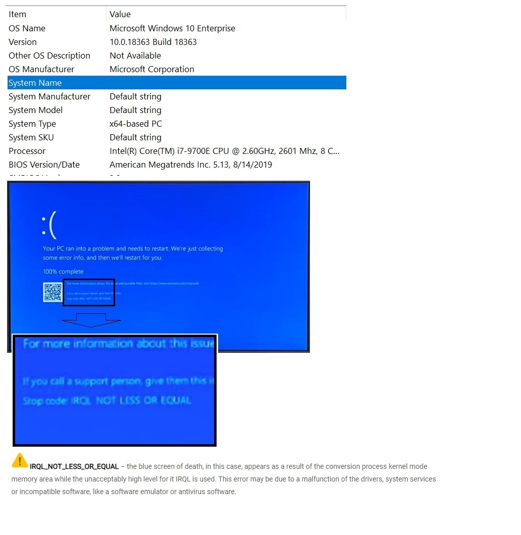 blue screen due to USB disconnect and re-connect in windows 10 ...