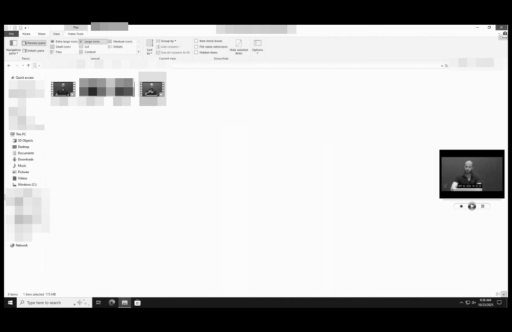 Video previews do not update in the preview pane in File Explorer ...