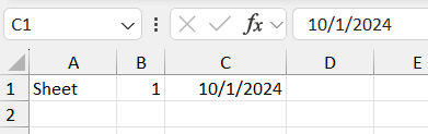 How to enter sequential dates in multiple sheets in Excel. For example ...