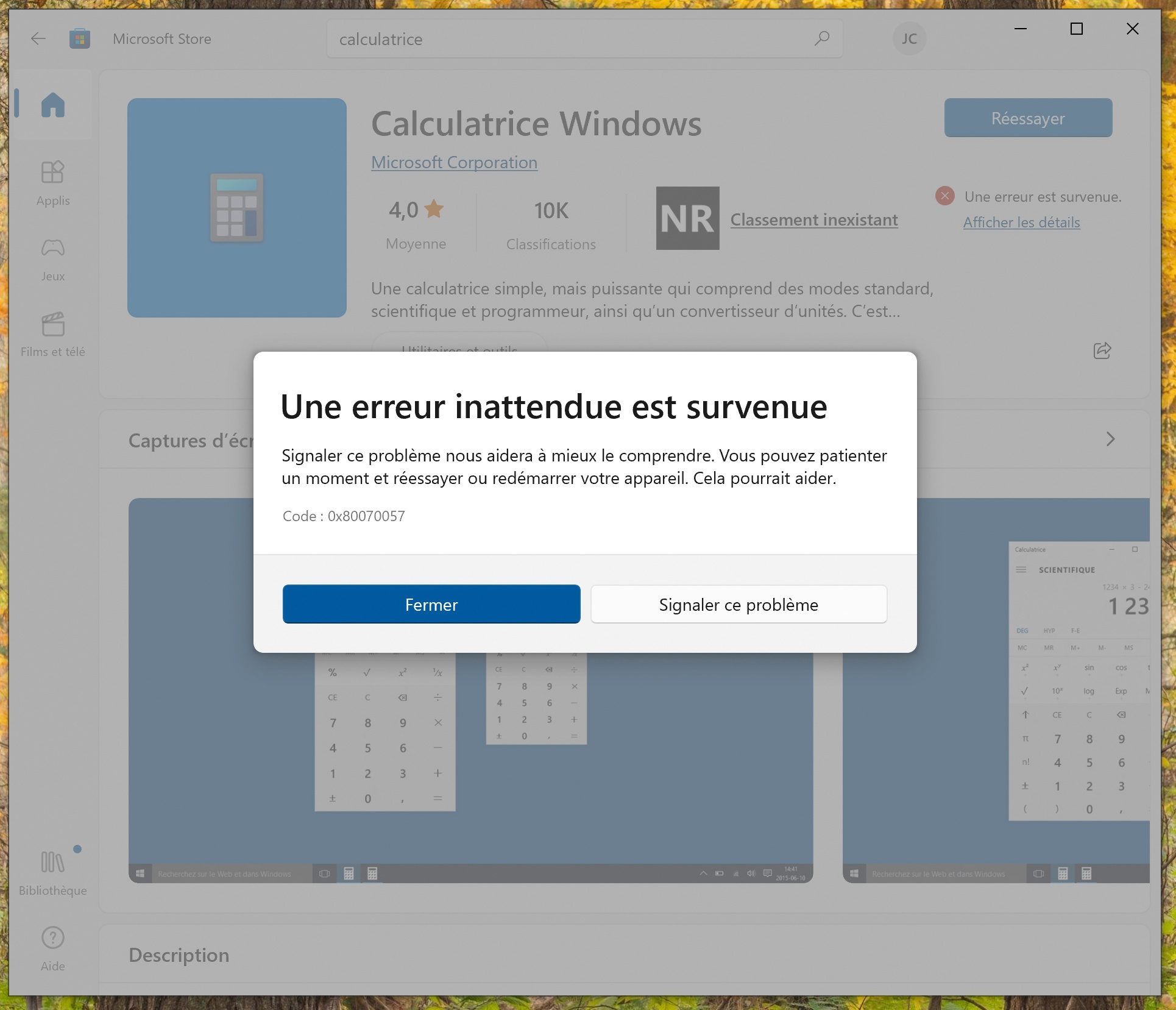 Unable to reinstall Windows Calculator - Microsoft Q&A