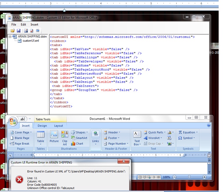 CUSTOMIZE RIBBON IN WORD 2007 - Microsoft Q&A