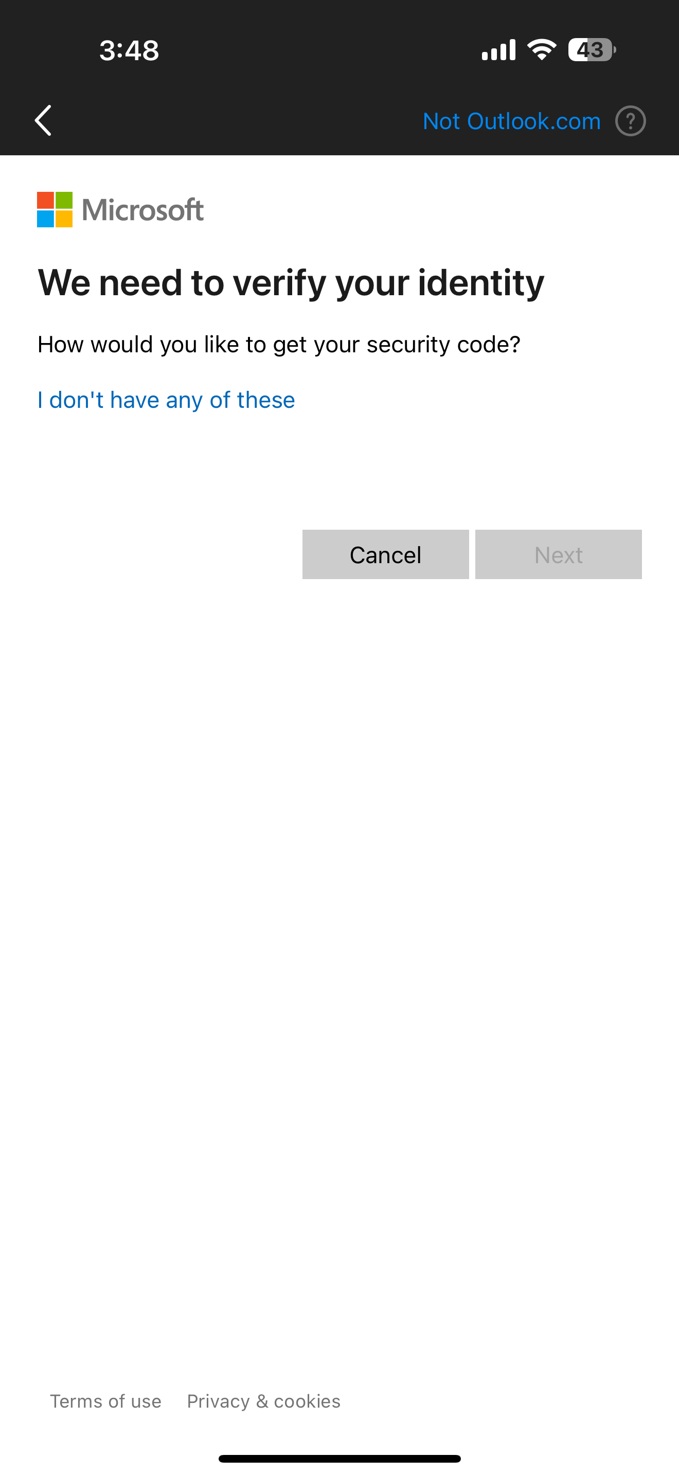 Signs in issues - Microsoft Q&A