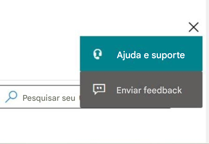 XAjuda e suporteEnviar feedbackPesquisar seu