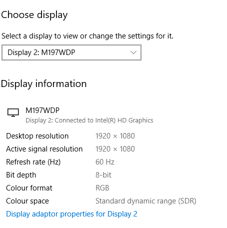 External monitor grainy - Microsoft Q&A