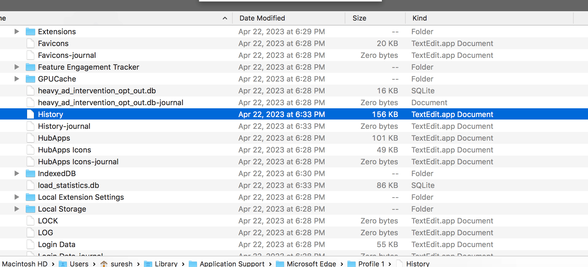 How to locate the Last Browsing History for Microsoft Edge Before it ...