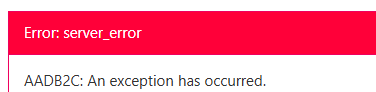 azure B2C custom policy validation issue - Microsoft Q&A