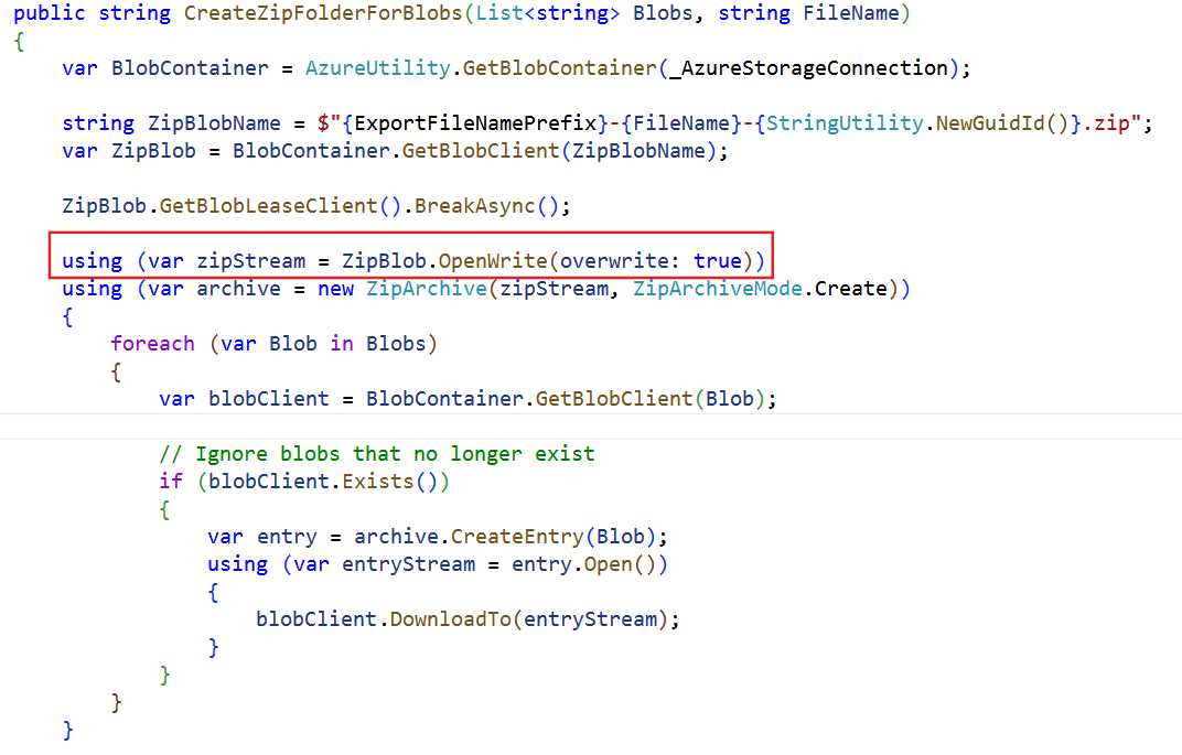BlobClient overwrite not authorized - Microsoft Q&A