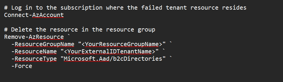 AADSTS900021: Requested tenant identifier '00000000-0000-0000-0000