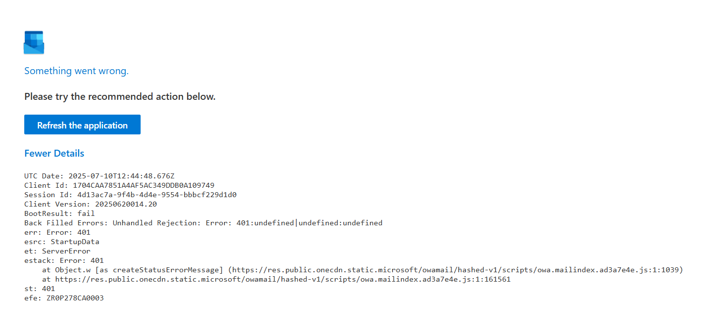Outlook diconnesso 2025-07-10 144600