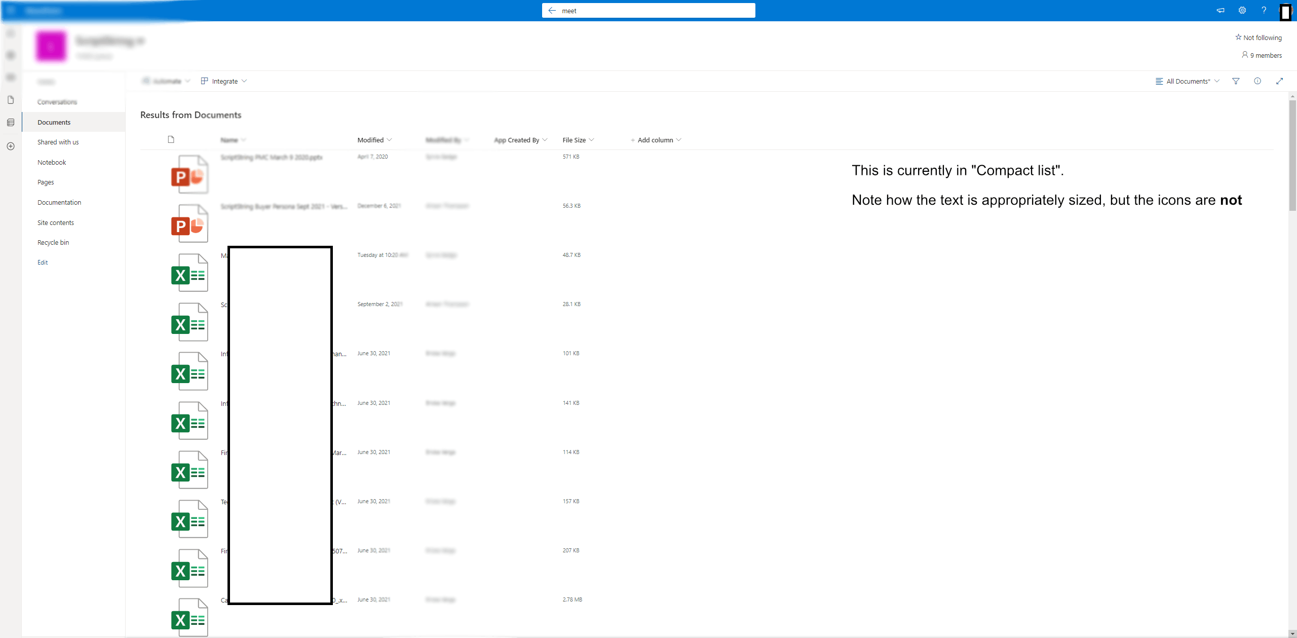 Document list Display Got Huge and unsure how to bring it back to ...