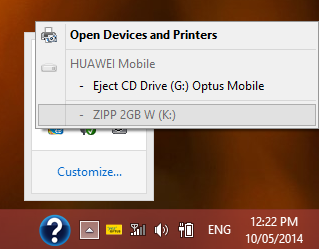 Can't eject USB drives from Safely Remove Hardware and Eject Media icon ...