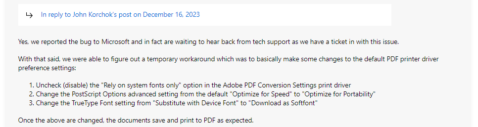Aptos font issues & PDF - Microsoft Q&A