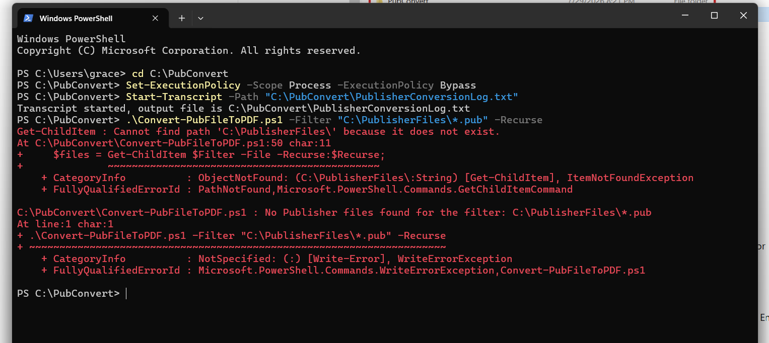 Powershell