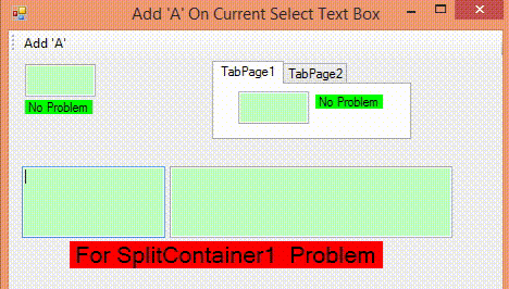 How to get the focus of a text box that is anywhere (such as: on a ...