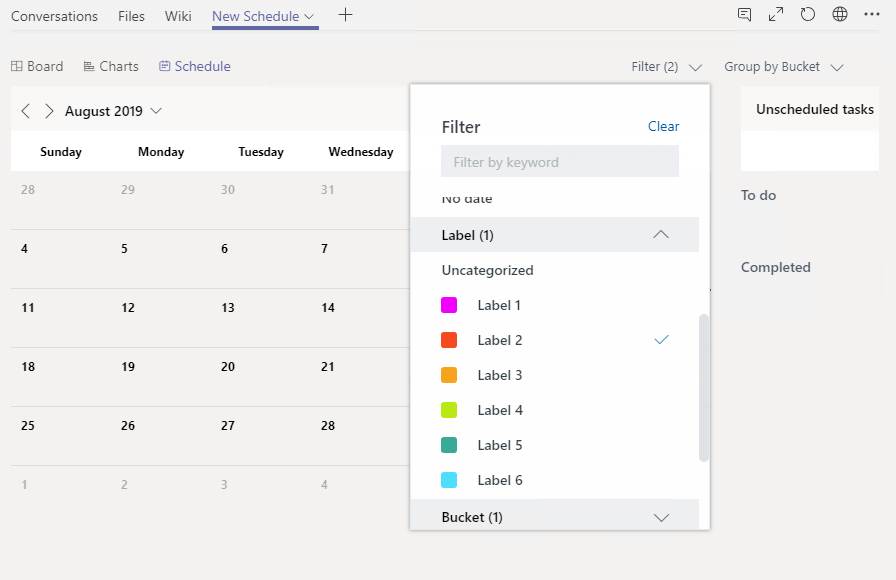 Teams Planner Schedule View Capabilities Request - Microsoft Q&A