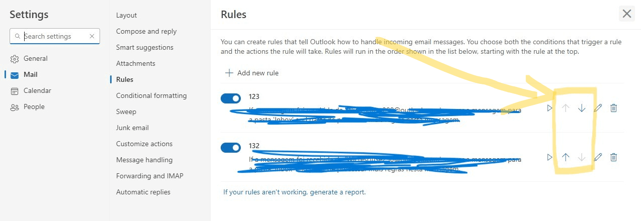 Is there a way to automatically sort your rules alphabetically ...