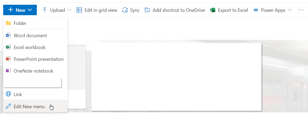 Edit New Menu bar not showing - Microsoft Q&A