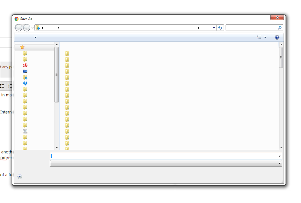 Open and Save as dialog boxes are empty - Windows 7 - Microsoft Q&A