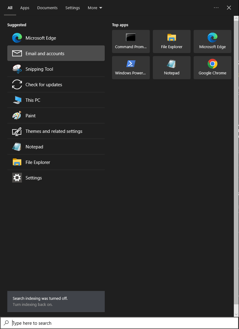 windows search bar randomly turned massive - Microsoft Q&A