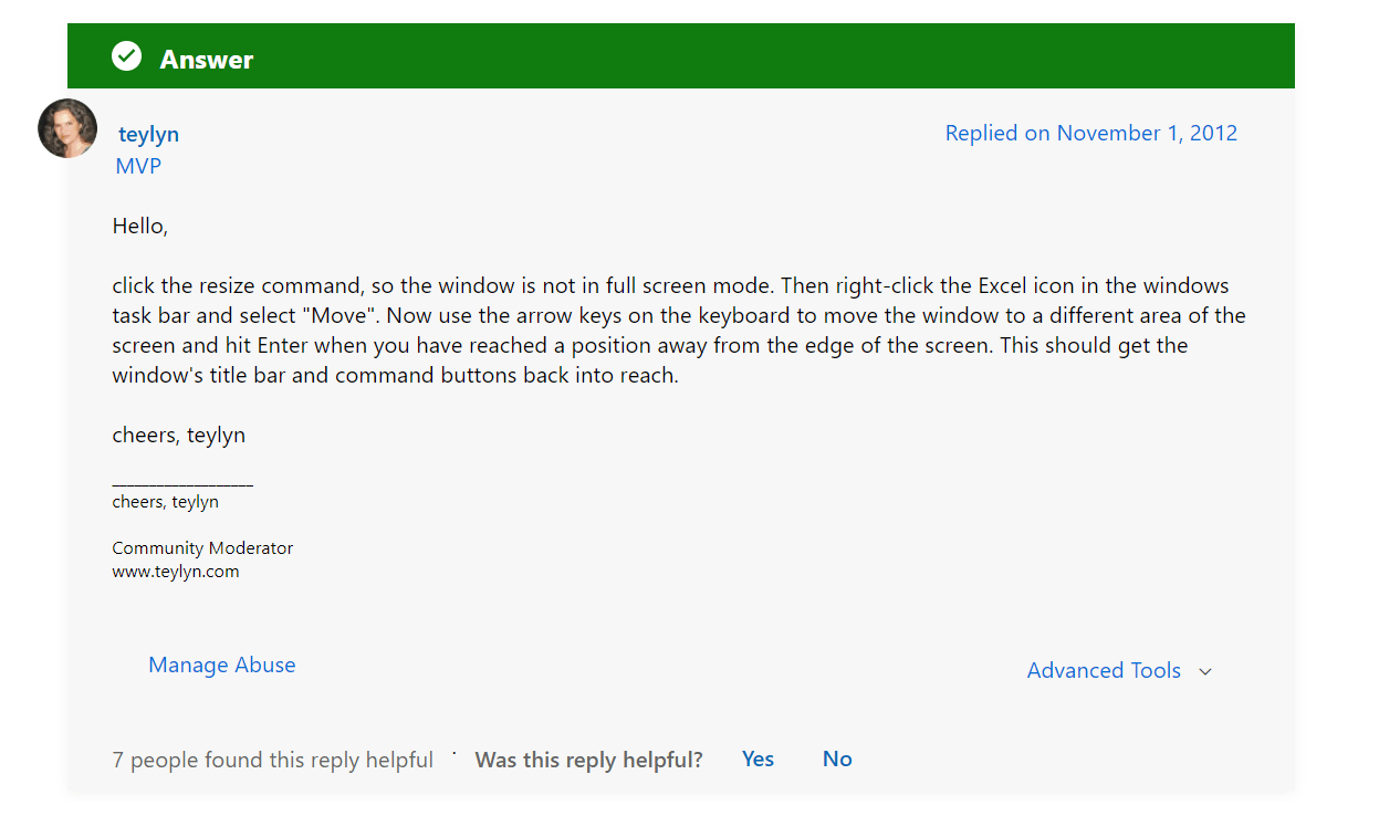 Toolbar completely missing - Microsoft Q&A