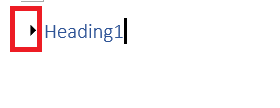 Missing Expand/Collapse option Triangle - Microsoft Q&A