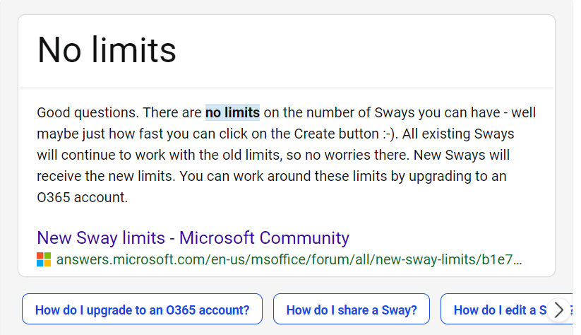 Sway keeps constantly refreshing with Error Message - Microsoft Q&A