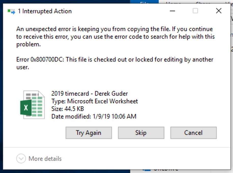 SharePoint locking user files between edits - Microsoft Q&A