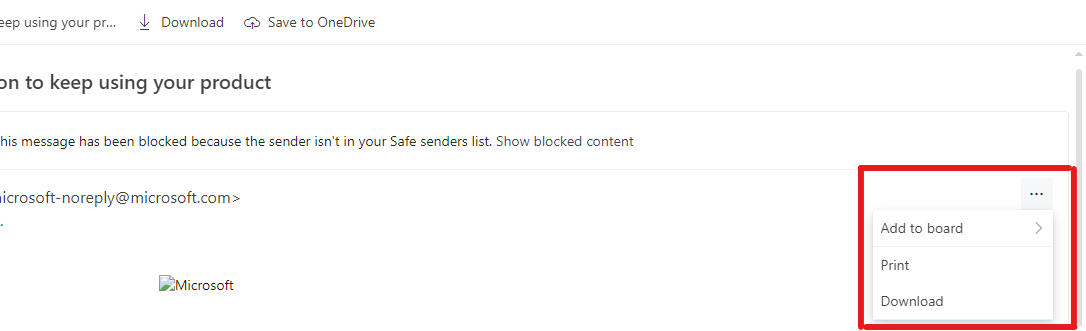How to view message headers in OWA for .MSG files - Microsoft Q&A