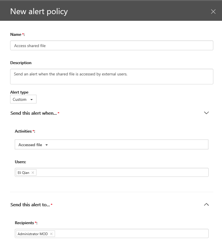 OneDrive - get an alert when a file is accessed - Microsoft Q&A